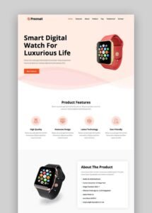 23 Best Product Landing Page Templates (Great 2025 Design Examples)