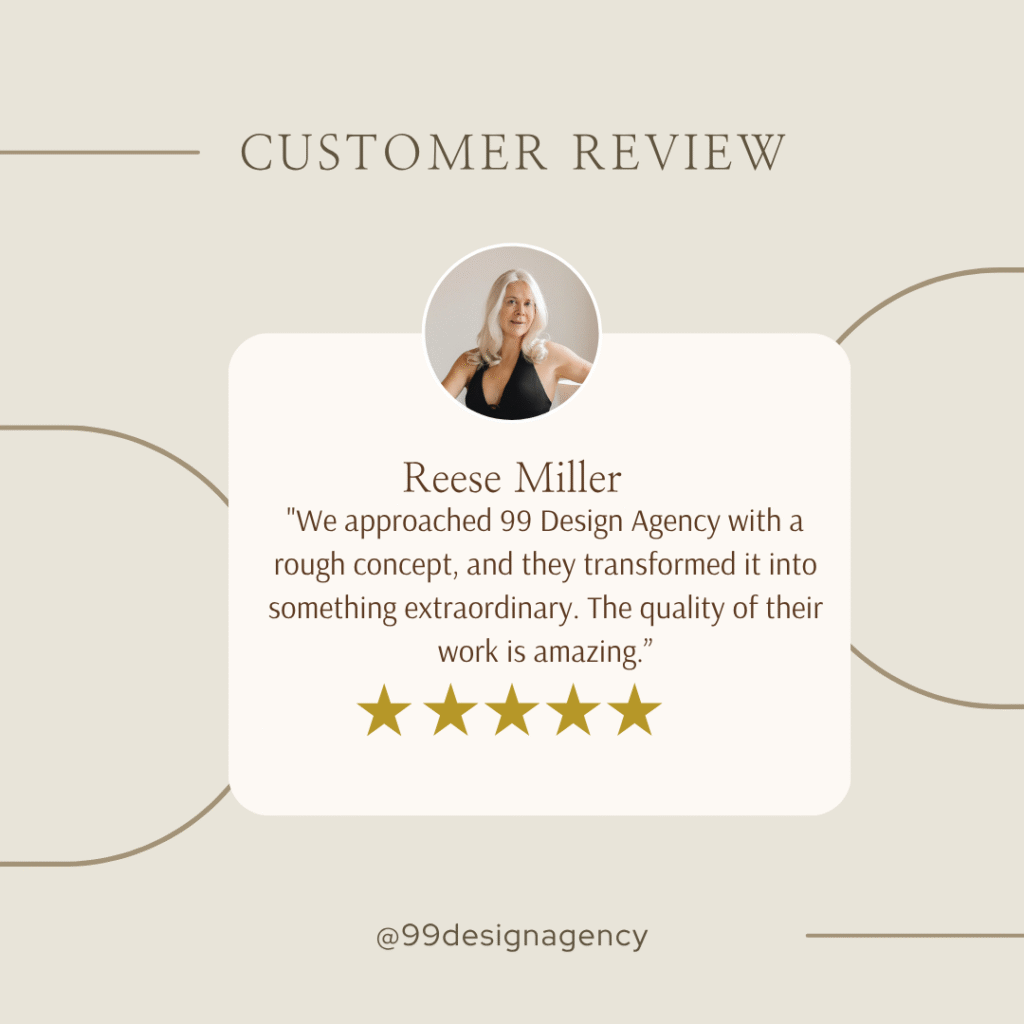 Cream Beige Minimal Client Reviews Instagram Post
