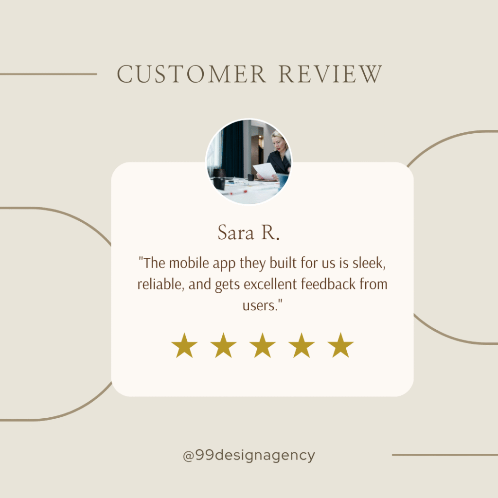 Cream Beige Minimal Client Reviews Instagram Post